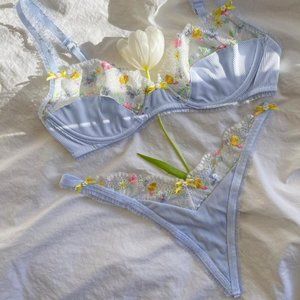 For Love and Lemons paloma panty thong